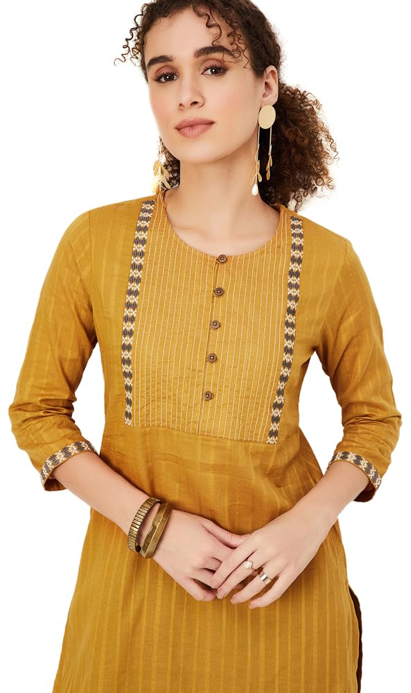 max Cotton Women's Regular A-Line Flared Kurta-picture-54