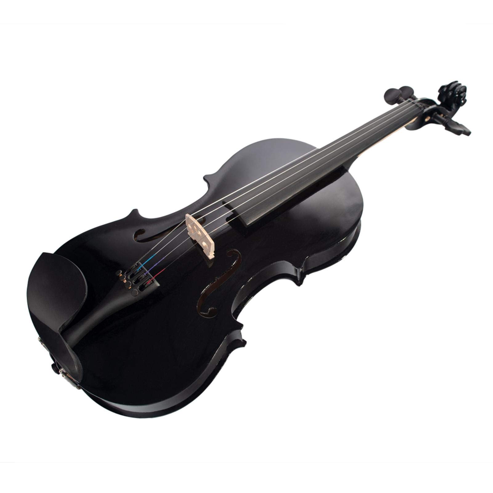 4/4 3/4 1/2 1/4 1/8 Set violino acustico fatto a mano in lega di tiglio e materiale in legno brasiliano con custodia per arco per bambini studenti 18
