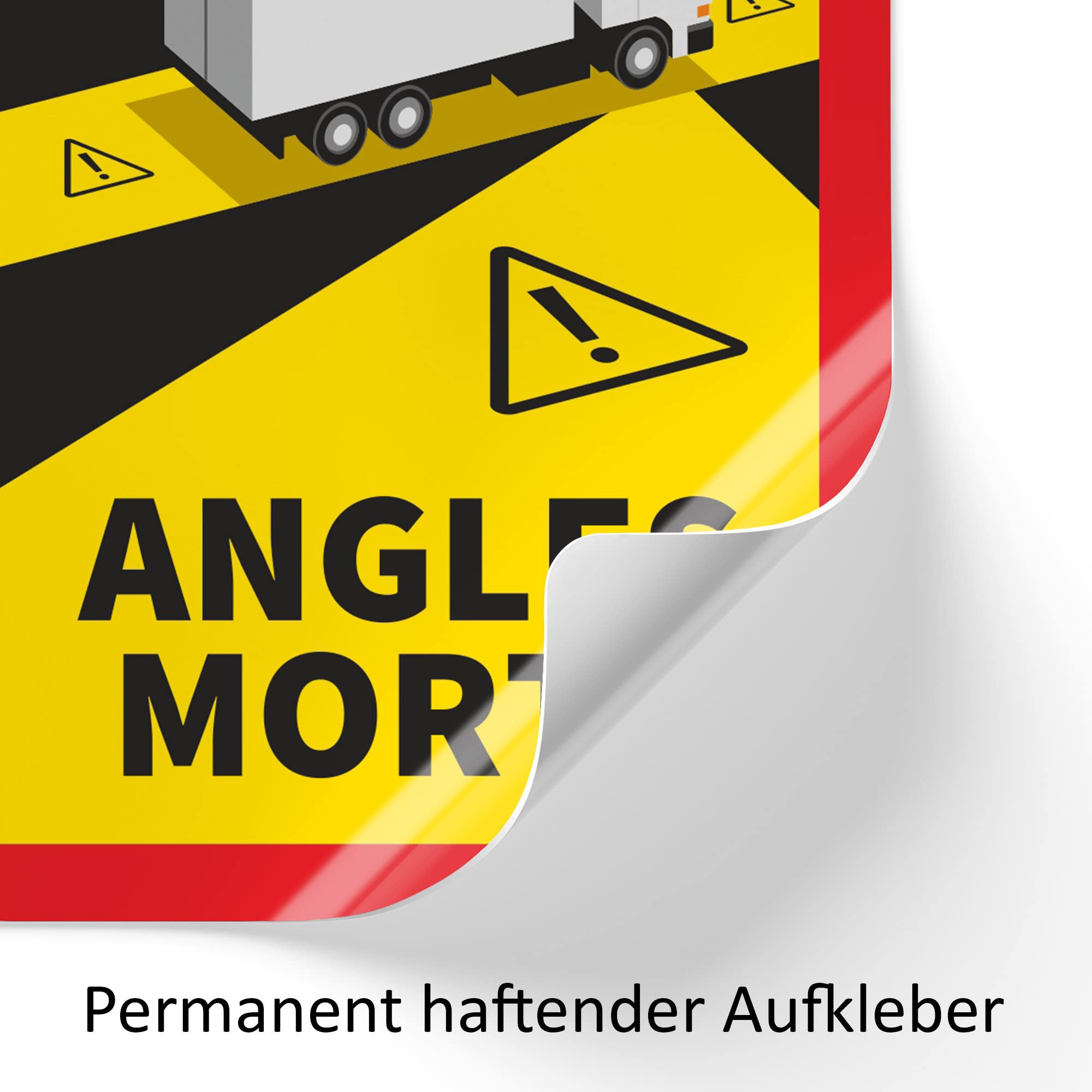 Adesivi Angoli Morti Per Autobus E Camion - Obbligatori Per La Francia (10 Pezzi) - Foto 11