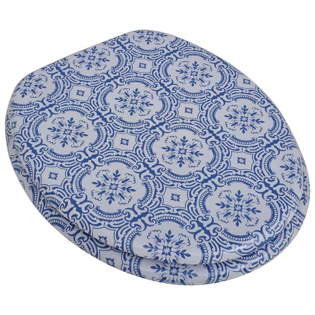Ferretería, Plomería, Herrajes para Accesorios de plomería, Asiento de Inodoro con Tapa de MDF Diseño de Porcelana, Piezas, Inodoro