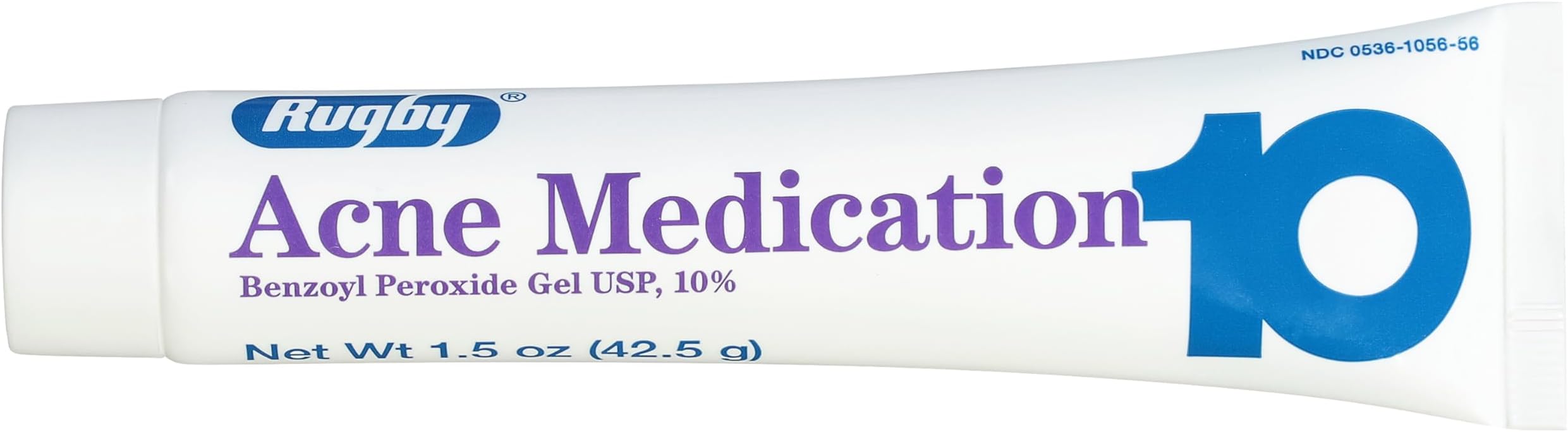 RUGBY LABORATORIES BENZOYL PEROXIDE ACNE MEDICATION 1.5 oz per Tube
