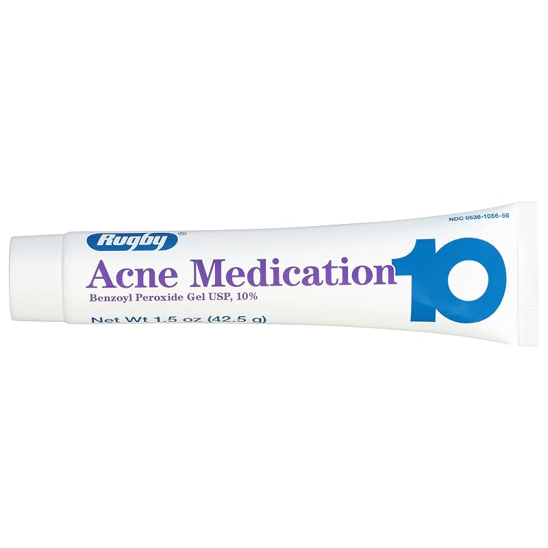 Gel de peróxido de benzoíla Rugby Laboratories USP 10% — 42,5 g