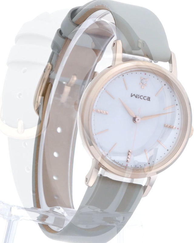 Amazon.co.jp: [CITIZEN] 腕時計 ウィッカ wicca ソーラーテックKP5