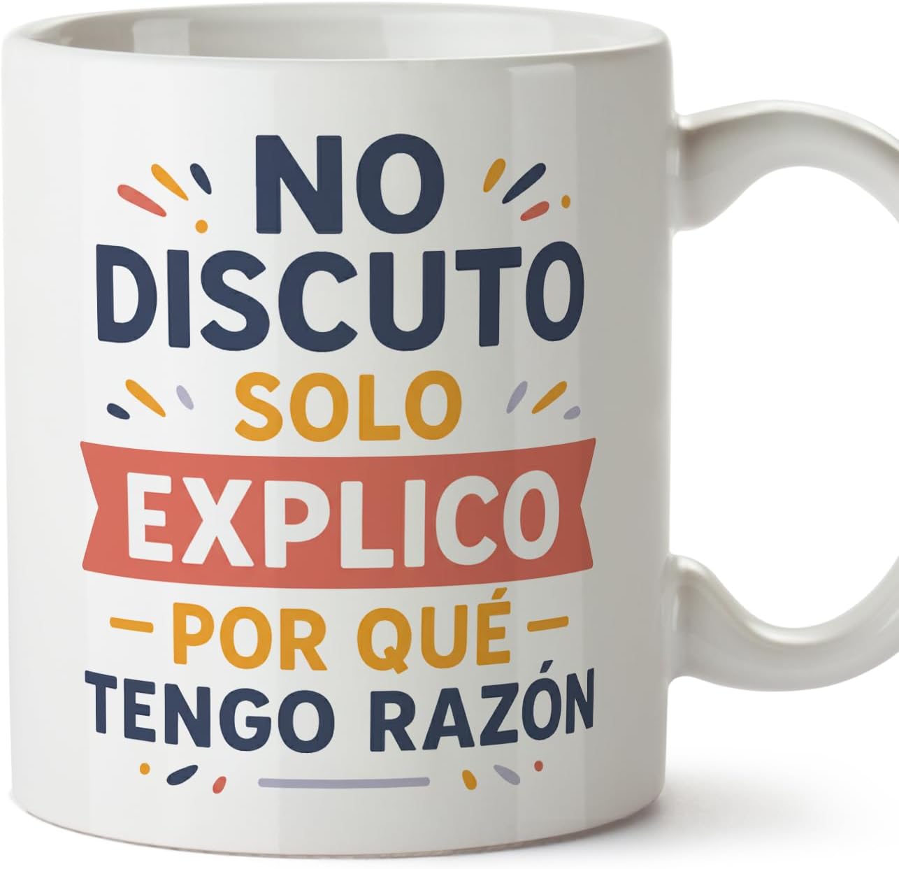 Taza Abogado: 'No discuto, explico'