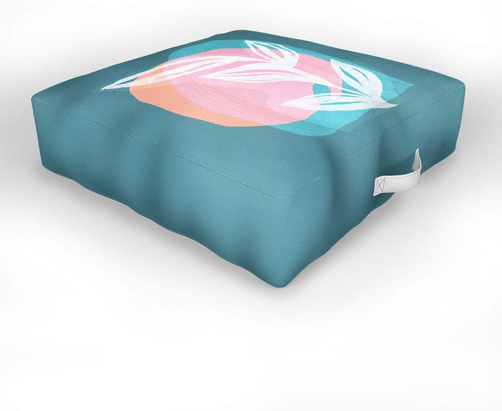 Society6 Sewzinski Essential Indoor/Outdoor Floor Cushion, 26" x 26"