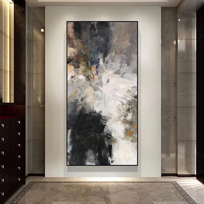 Affiches abstraites modernes imprimées sur toile de haute qualité avec cadre
