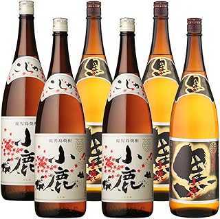 芋焼酎 焼酎 小鹿 小鹿黒 こじか 25度 1800ml 6本 小鹿酒造 いも焼酎 鹿児島 酒 お酒 ギフト 一升瓶