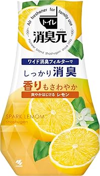Amazon | 消臭元 トイレの 爽やかはじけるレモン 消臭芳香剤