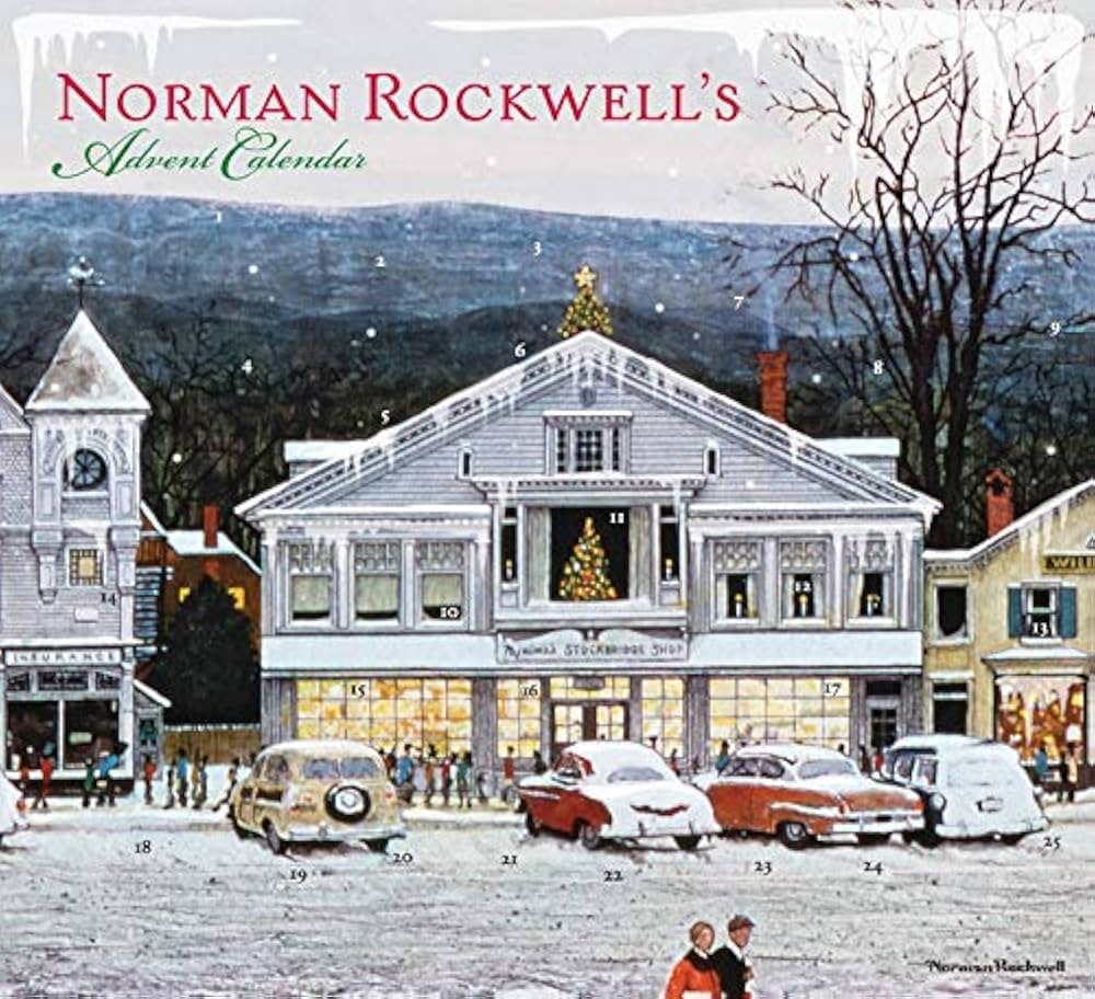 Norman Rockwell's Advent Calendar: Rockwell, Norman: 9780810995819: Amazon.com: Books Norman Rockwell's Advent Calendar: Rockwell, Norman: 9780810995819: Amazon.com: Books
