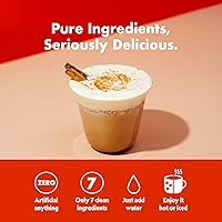 Vista 4 de Le Food Got Chia! Superfood Latte - Golden Chai Glow Latte Chai especiado con semillas de chía Etiqueta limpia Cálido, audaz e infundido