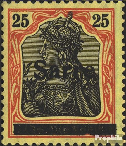 Sello Saarland 9a I usado Germania 1920 Prophila para coleccionistas