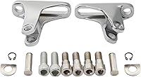 Vista 5 de Kit de montaje de clavija de pie de pasajero para Harley Davidson Touring Road King Electra Glide Street Glide Road Glide 1993 y posterior, cromado