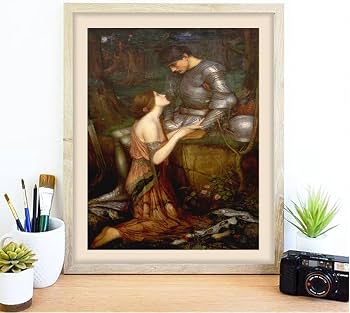 Amazon.com: John William Waterhouse - Lamia 1905 Print Poster