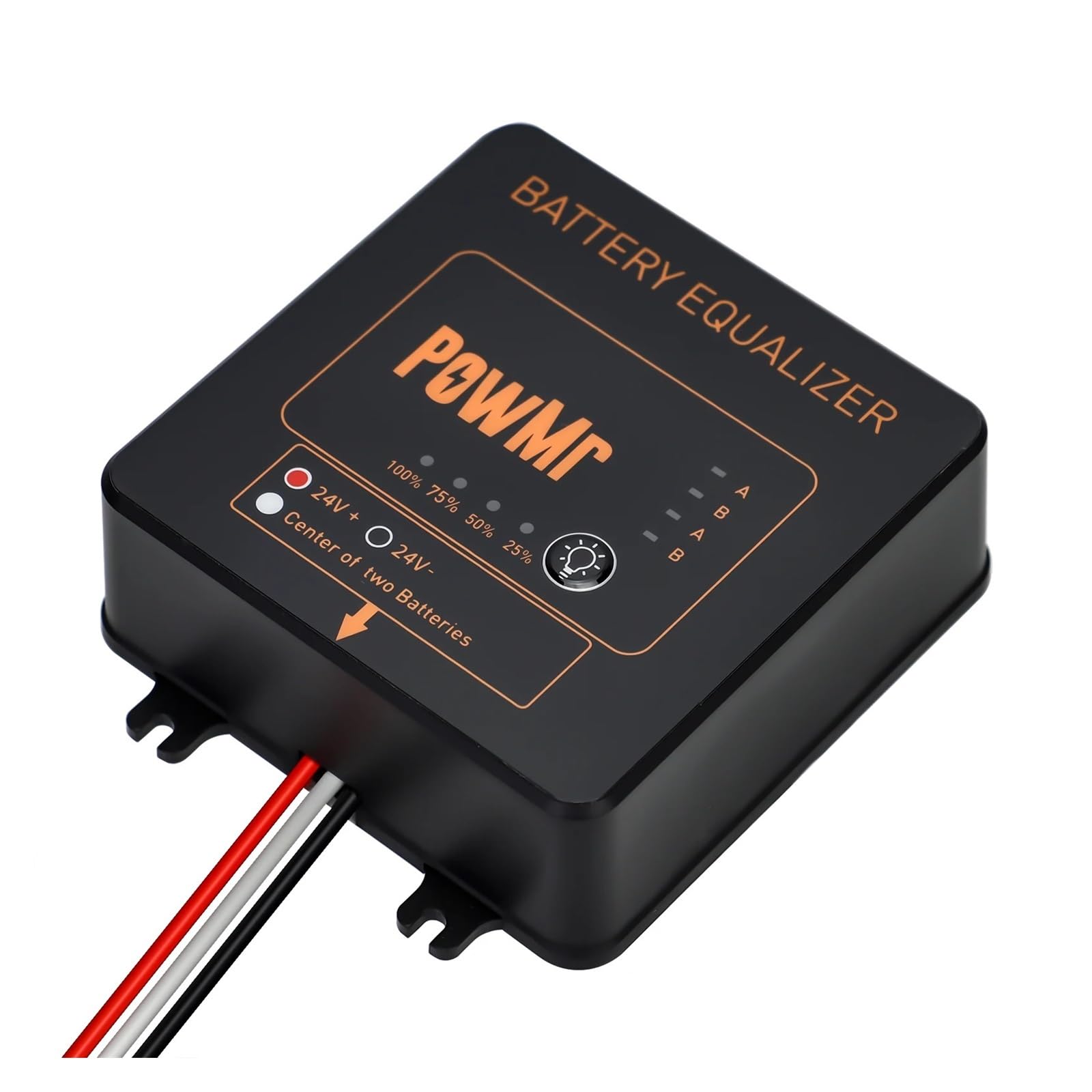 Régulateur de charge solaire et égaliseur de batterie 24V pour système photovoltaïque (Lot de 2)