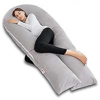 Vista 29 de Meiz Almohada de embarazo, almohada corporal de embarazo, almohadas de embarazo para dormir, almohada de maternidad para mujeres embarazadas