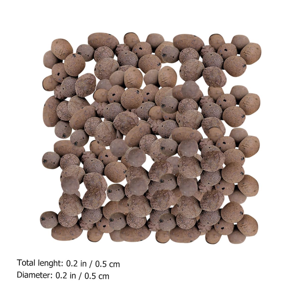 SHINEOFI Ceramsita para Jardinería 1kg, Piedras de Arcilla para Drenaje y Retención de Agua, Mejora el Crecimiento de Plantas y Cubre la Superficie de Macetas
