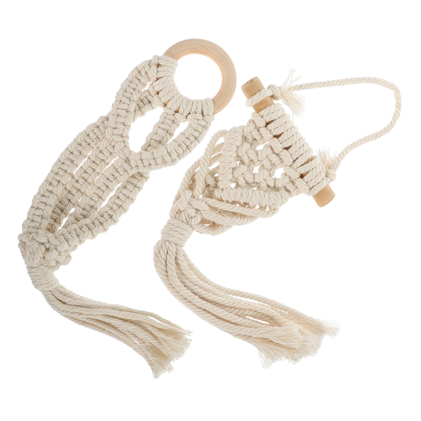 BESPORTBLE 8pezzi Appendiabiti Per Macramè Portavaso Decorativo Per Ed Per Boho e Versatile Per Fioriere Diverse