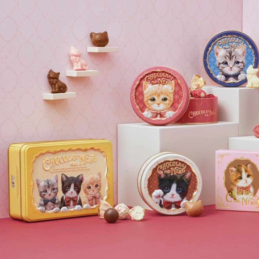 お菓子空き缶猫ネコバレンタインホワイトデー202504090107