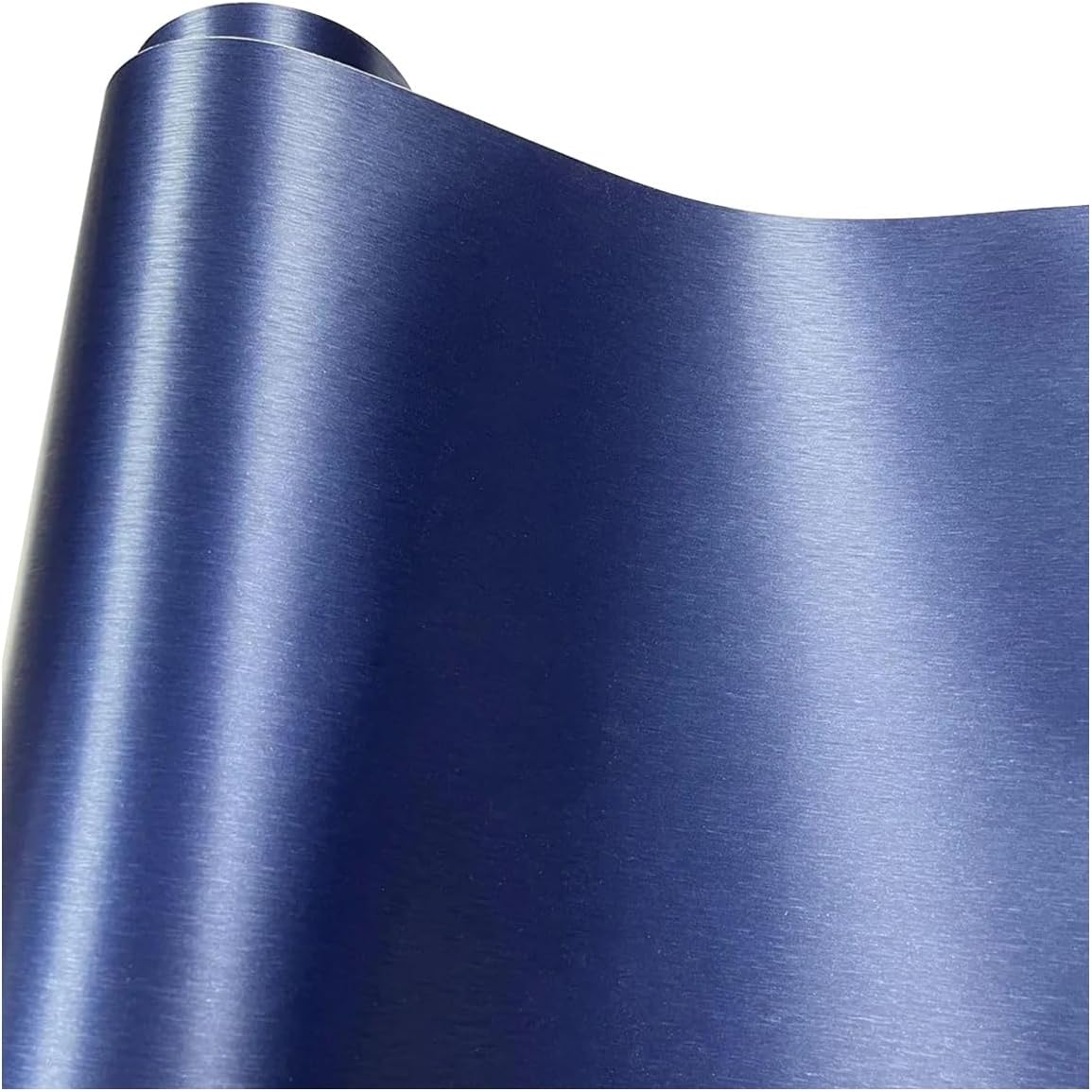 50x152cm Gold Solid Color Aluminum Brush Car Sticker, Self Adhesive Car Wrap Vinyl Film, Air Release Decal Sheet