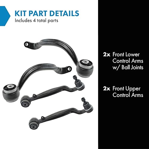 Miniatura 2 de Juego de suspensión del brazo de control superior delantero inferior 4pc para Range Rover SUV Truck