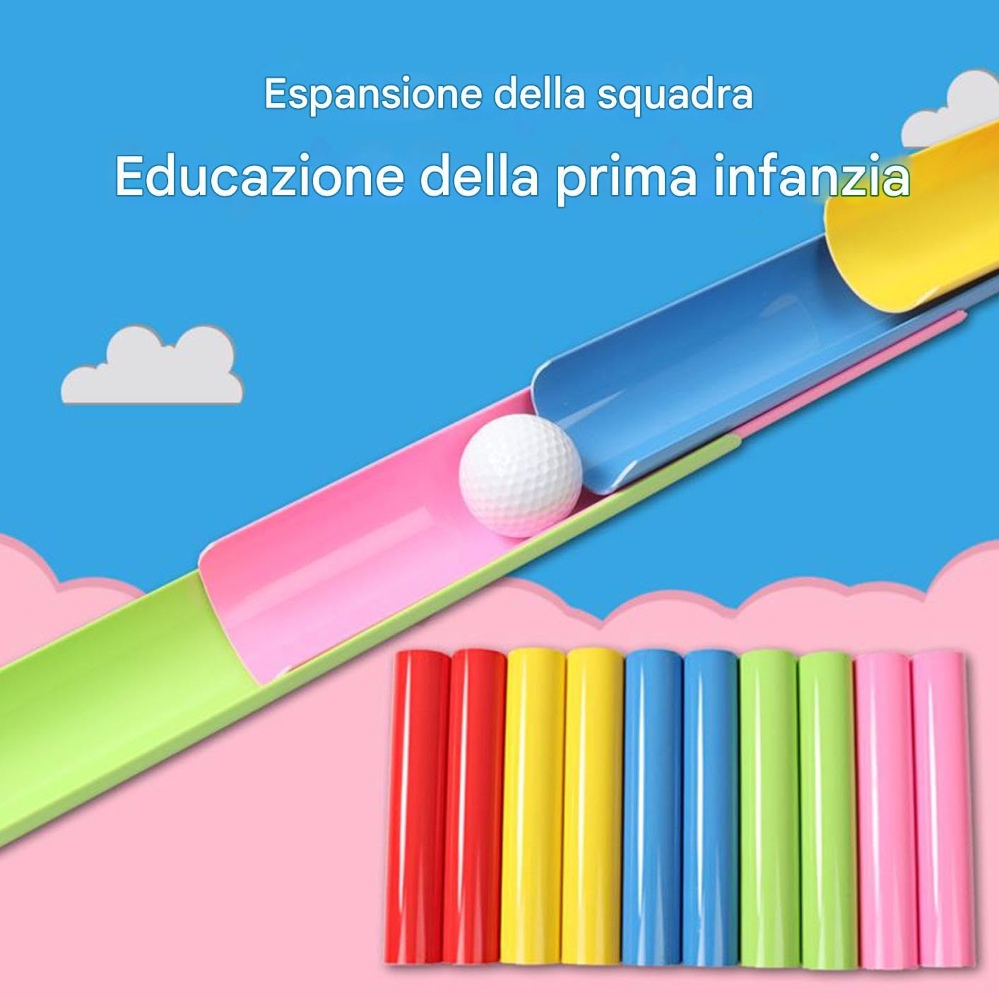 Team Building Kit Pipeline Di Gruppo Per Giornata All'Aperto | Attrezzatura Per Attività Di Gruppo Leadership Workshop Adolescenti Adulti Eventi