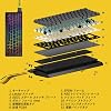 Wooting 60HE + ARM ANSI-US PBT Lekker Linear 60 US Layout, Rabbit Trigger, Wowing, Keyboard Rapid Trigger, Gaming Keyboard, Actuation Point, English Layout, Wired 60% Size Keyboard, Key Remap, Low Latency, Original Cleaning Cloth Included