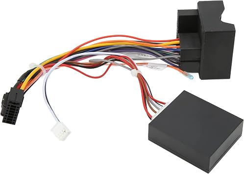 E39 Radio Android Harness, E53 Radio Harness, 16pin Wire Harness Power Cable with Canbus Box for Android Navigation Replacement for E53 X5 2001-2005 for E39 5 Series 2001-2004