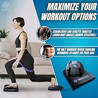 Vista 8 de PRO Ab Squat Roller + Paquete de alfombrilla para sentadillas