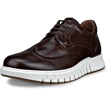 ECCO Men's Gruuv Studio Wingtip Sneaker