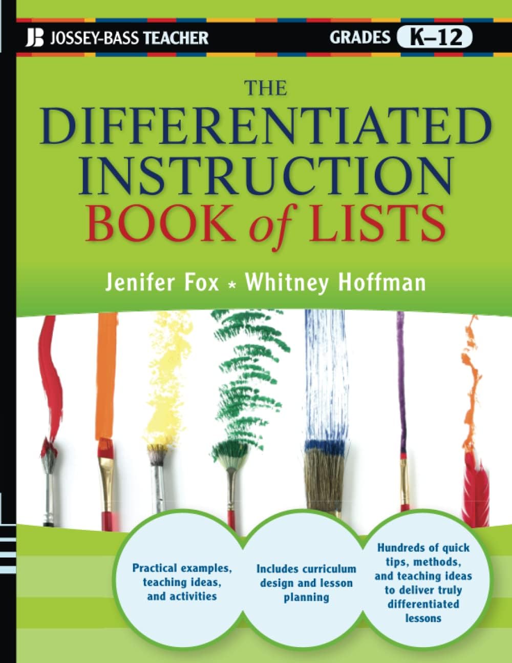 The Differentiated Instruction Book of Lists (J-B Ed: Reach and Teach)