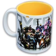 JUST FUNKY Overwatch Heroes/Inside Color 16oz Coffee Mug