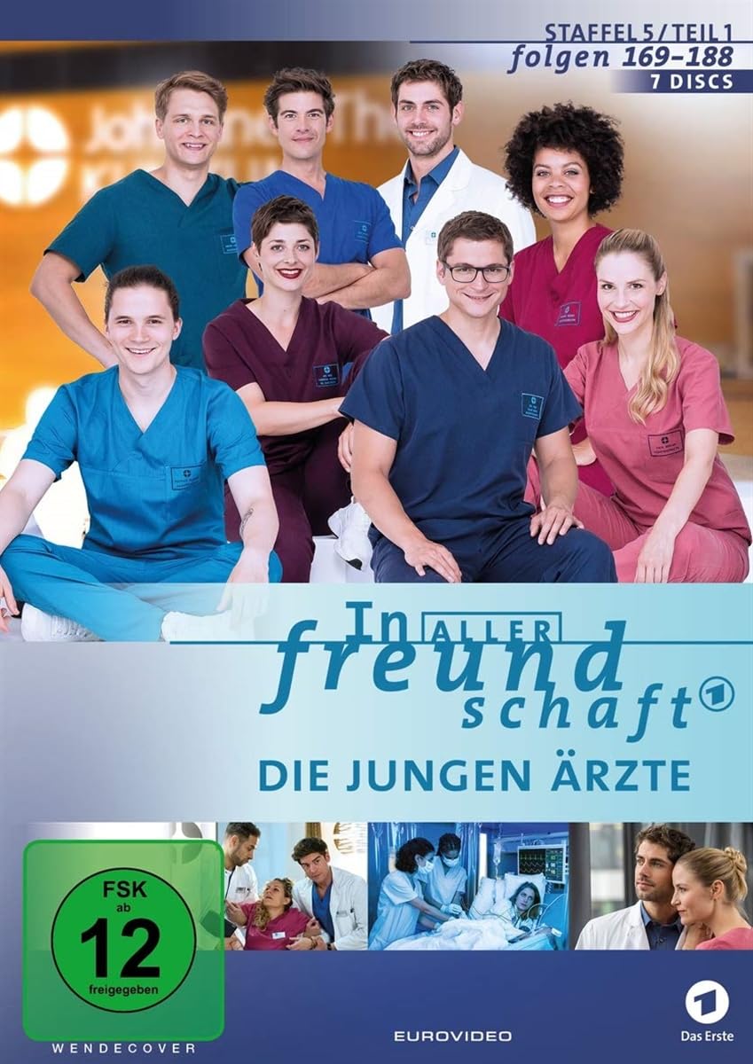 In aller Freundschaft - Die jungen Ärzte - Staffel 5.1/Folgen 169-188 [DVD] [2019]