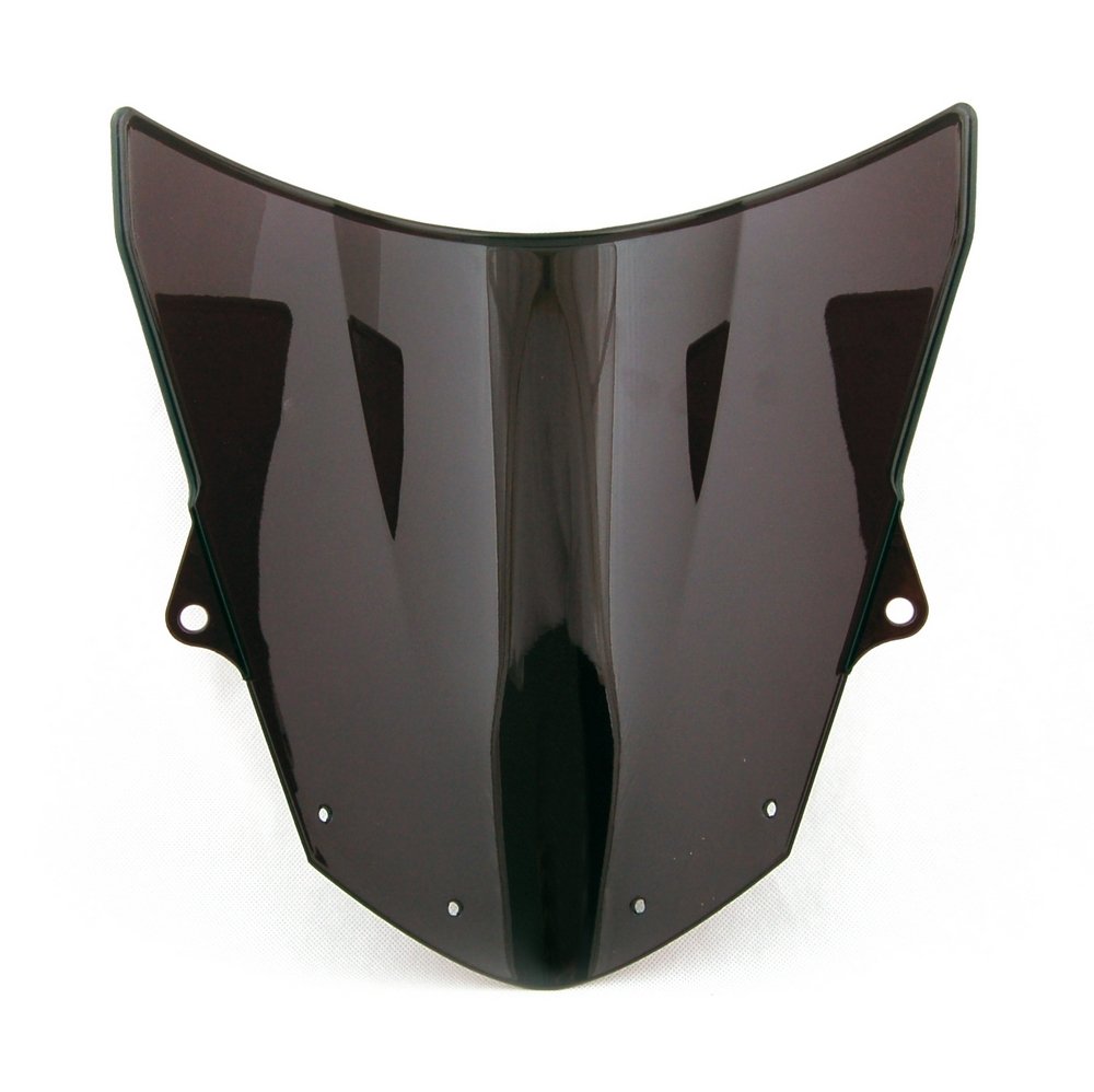Areyourshop Windschutzscheibe Für Kawasaki ZX6R (2009–2014) & ZX10R (2008–2010) – Schwarz, ABS