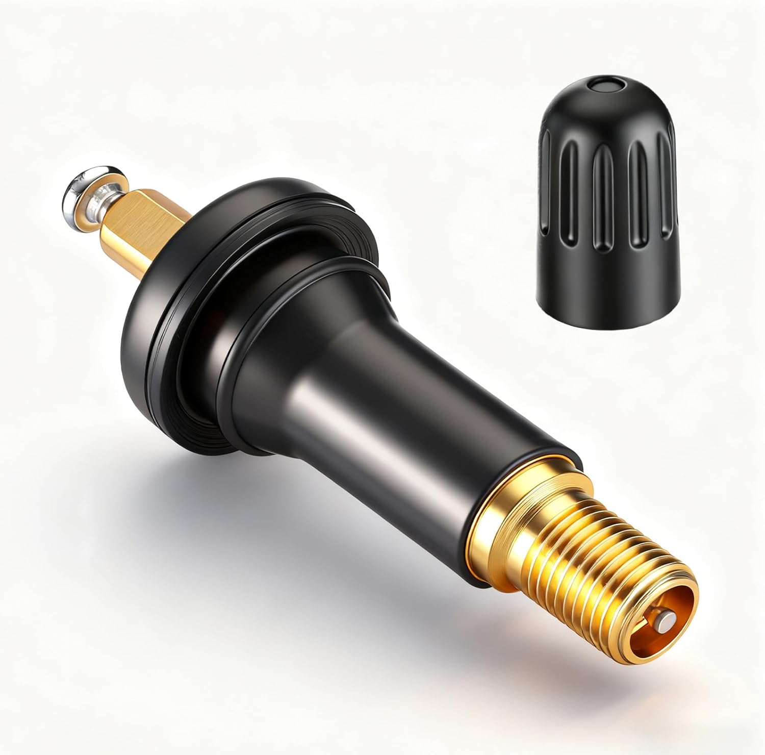 ACLONG 50pcs 17-20008 Snap-in Tire Pressure Sensor Valve Stem TPMS Rubber Valve Fit for Ford Chevy Buick Dodge Chrysle Ram Cadillac Pontiac Subaru Lincoln