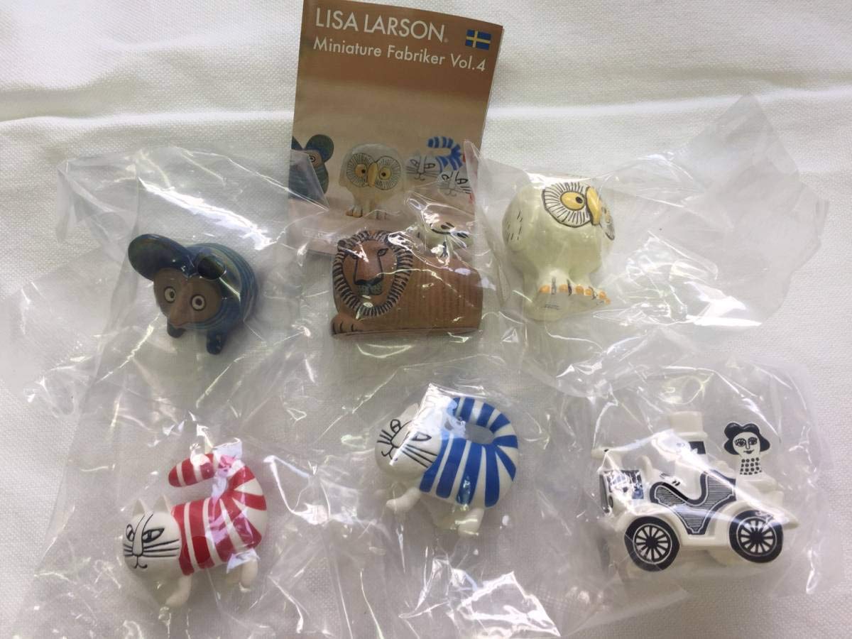 Amazon | リサラーソン ミニチュアファブリカ vol.4 全6種セット 海洋 