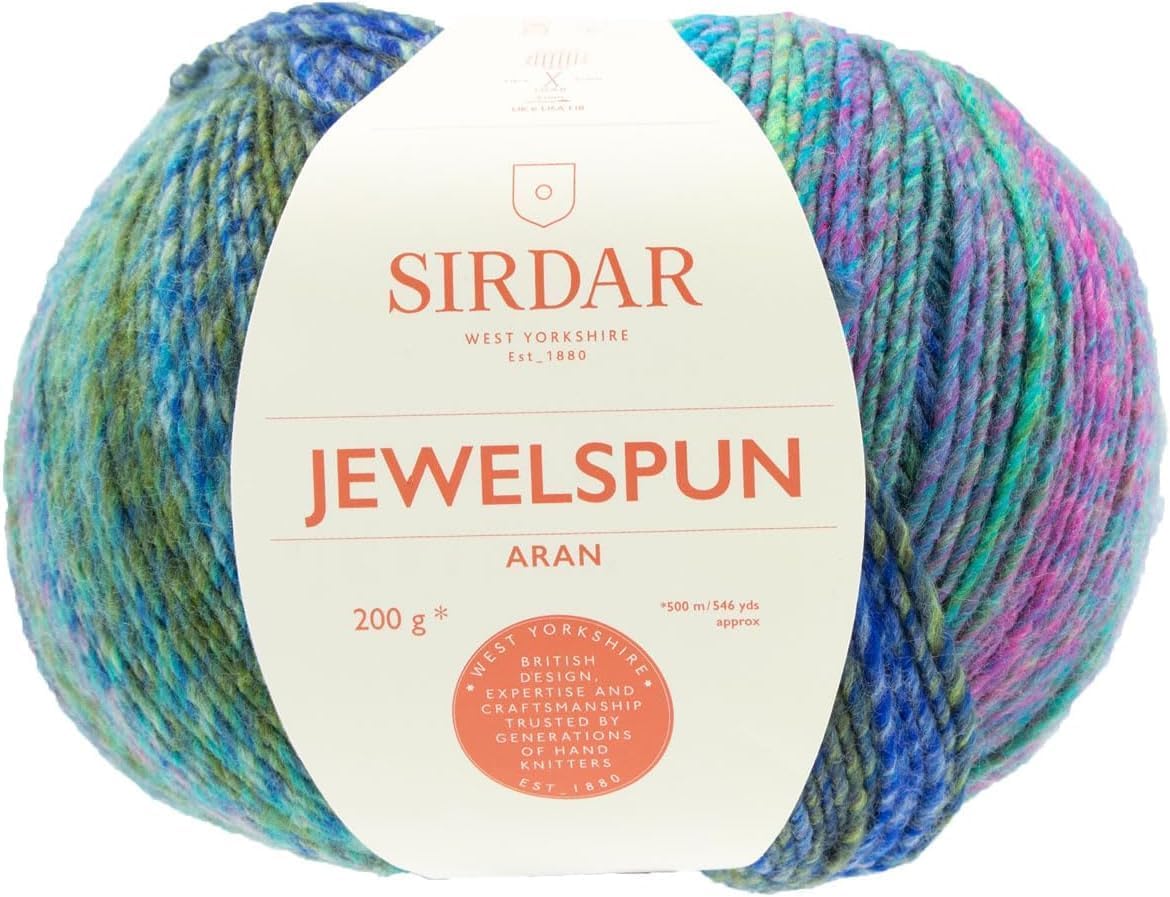 Jewelspun Aran - Midnight Sapphire (853) - 200g