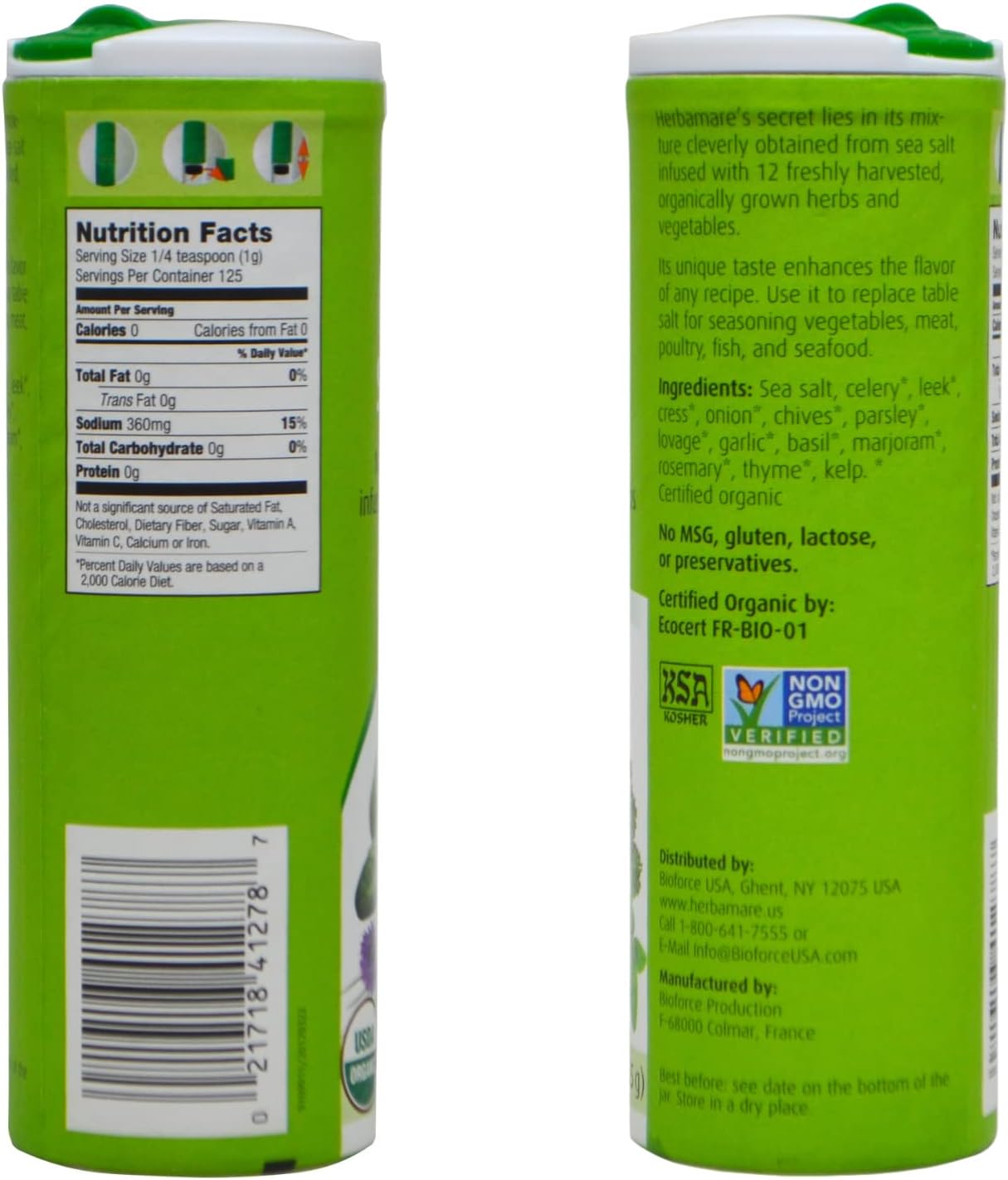 A Vogel Organic Herbamare, 4.4 oz