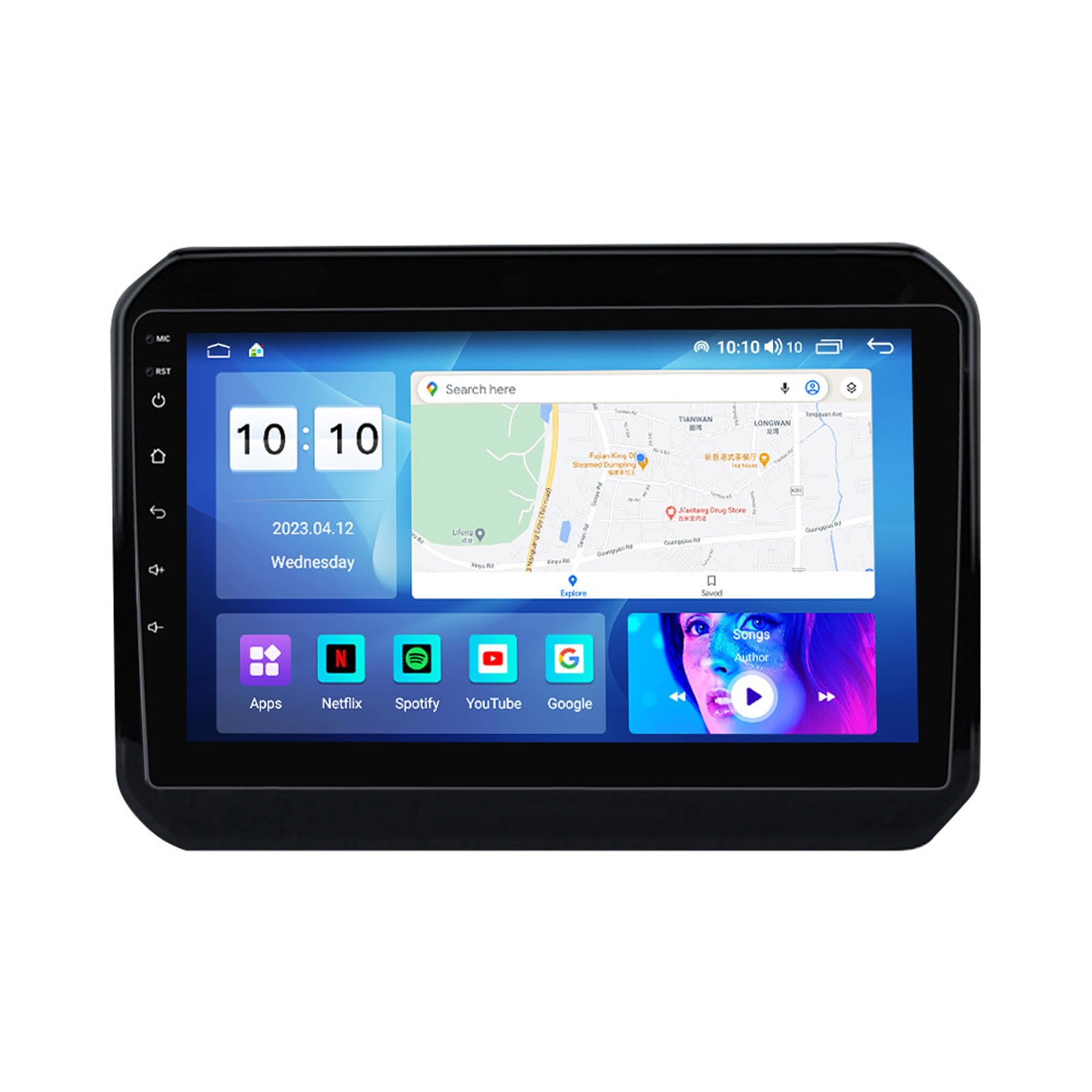 Android Auto y Carplay para Suzuki Ignis radio de pantalla dividida ideal en viajes familiares