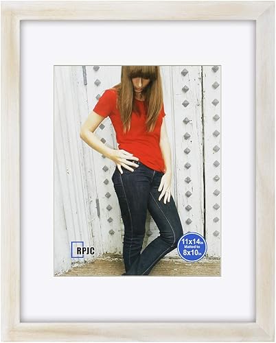 Miniatura 66 de RPJC - Marco de fotos de 4 x 4 pulgadas hecho de madera maciza con vidrio de alta definición para montaje en pared, acabado en madera flotante