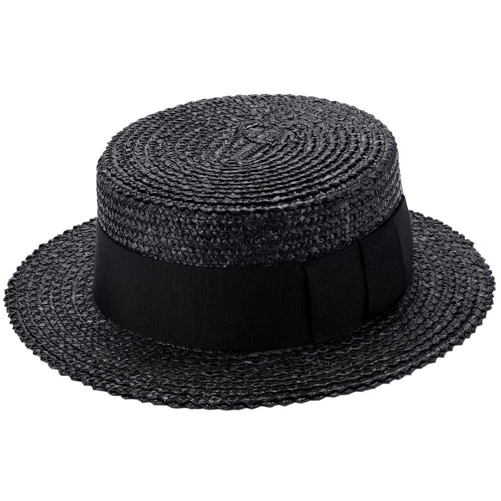Amazon | (田中帽子店)鬼麦カンカン帽（紳士用） 57.5cm（M