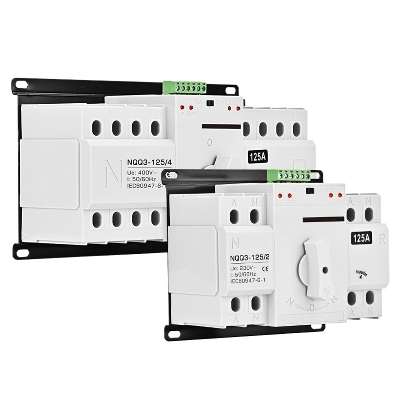 Interrupteur de transfert automatique 100A avec commutation rapide sans coupure - 4