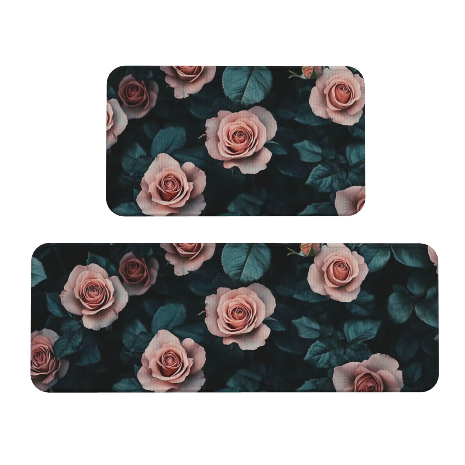 Tapetes de cocina lavables y acolchados para decorar con un toque retro y acogedor
