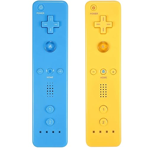 Miniatura 21 de Yosikr Controller for Wii, Remote Controller for Wii with Silicone Case and Wrist Strap Compatible for Wii/Wii U (2 Pack, White and White)