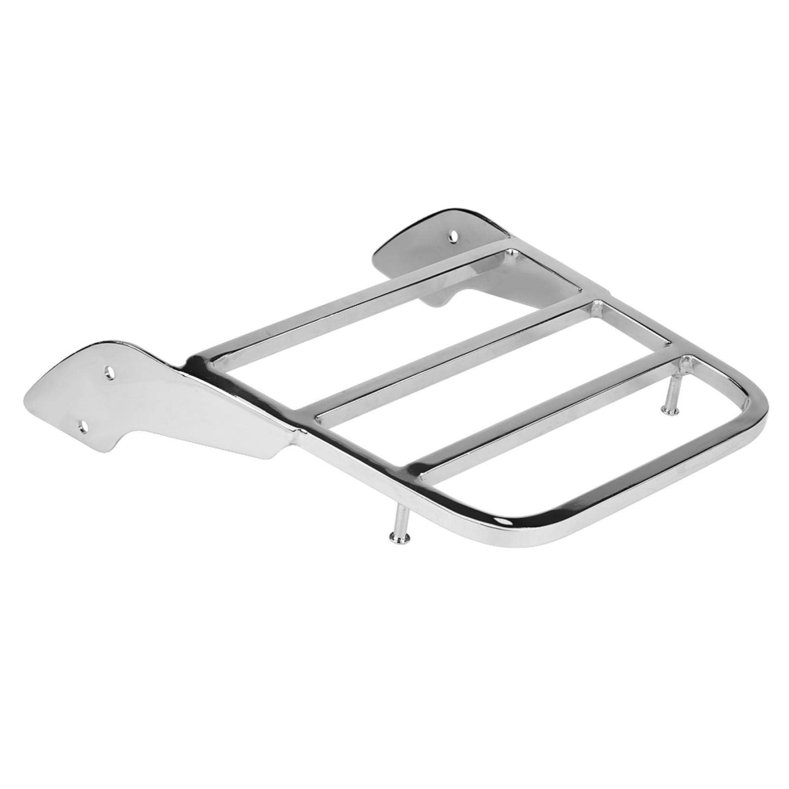 Gepäckträger hinten Chrom Sissy Bar fürMotorrad Sissy Bar Gepäckträger hinten für Shadow VT750 C2 1997-2003 Chromsilber