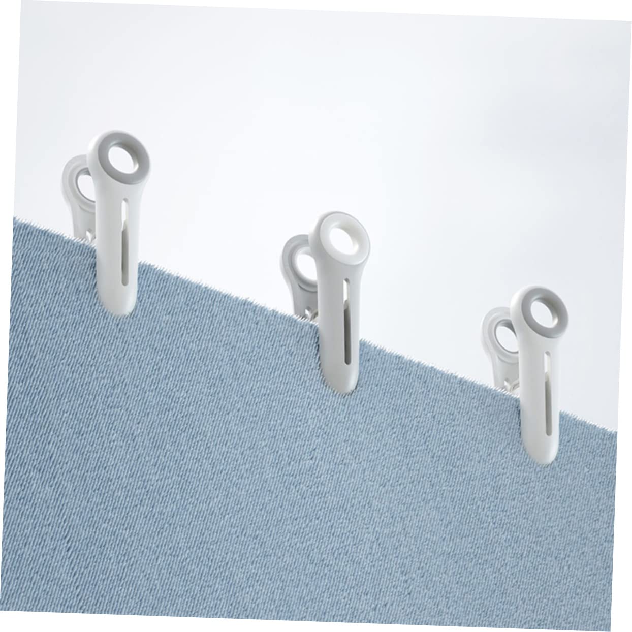TOPBATHY 36pezzi Mollette Per Asciugare Pinze Per Lenzuola Antivento Clip Per Bucato e Trapunte Per Asciugare Abbigliamento Asciugamani e Coperte