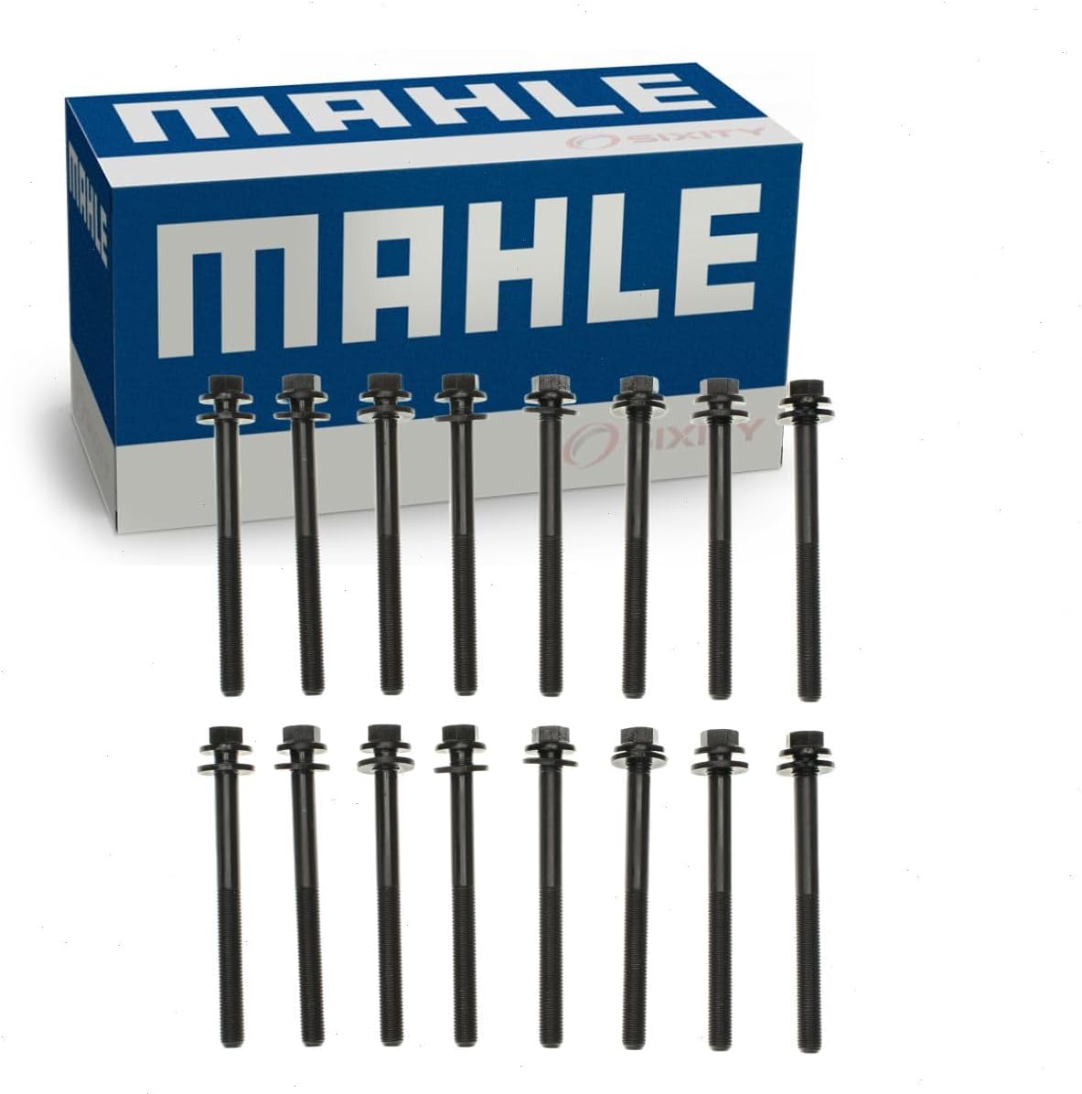 2 pc MAHLE Engine Cylinder Head Bolt Sets compatible with Jeep Cheroke Cherokee Gladiator Grand L 3.2L 3.6L V6 2011-2022