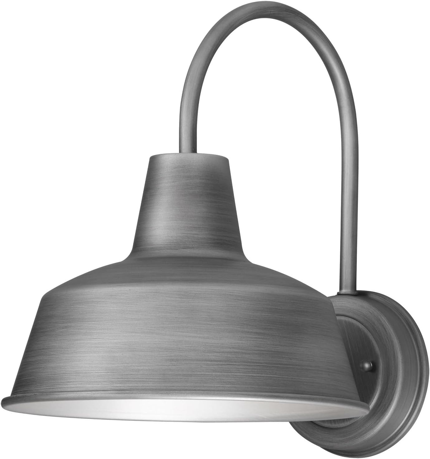 Maxim Lighting Pier 10.75" Outdoor Wall Light | Weathered Zinc Aluminum Finish | Transitional Outdoor Light Fixture | Ideal for Porches, Patios & Garages | Dimmable | 35015WZ