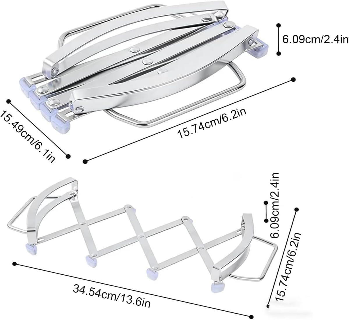 Hot Pan Holder | Anti Slip Expandable Cooling with Handles,Pan Holder Kitchen Trivets for Hot Dishes,for Home Apartment Countertop Dining Table Cooking Baking Serving Plate Bowl Cookware