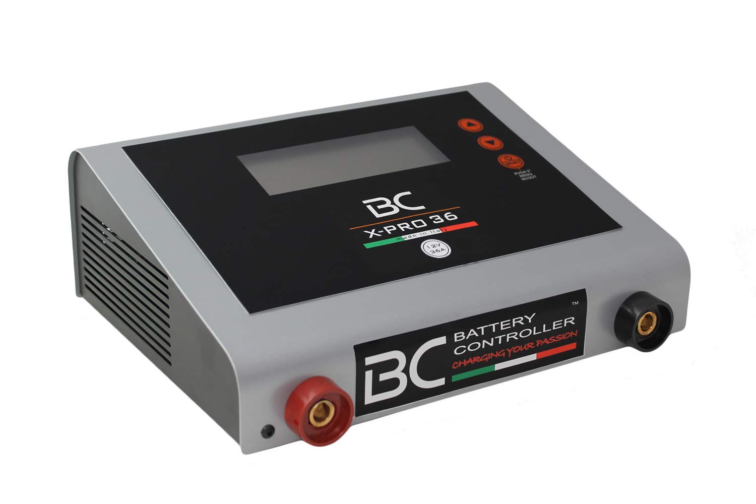 Caricabatteria da Officina 36 Ampere 12V e Stabilizzatore di Tensione con spegnimento Automatico - BC X-PRO 36