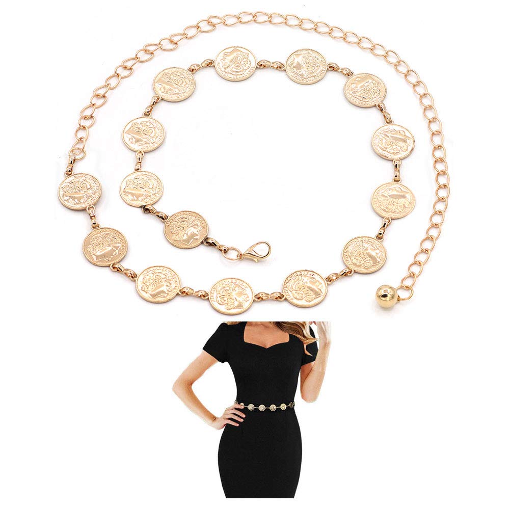 American Coin Waist Chain Belly Jewelry 